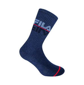 Ανδρικές Κάλτσες 3 ΤΜΧ Plain Normal FILA F9040 | evaunderwear