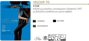 γυναικείο καλσόν "velour 70" Omsa | evaunderwear - Eva Underwear 