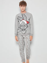 Load image into Gallery viewer, Ανδρική  Πιτζάμα &quot;Bugs Bunny&quot; Looney Tunes  | evaunderwear
