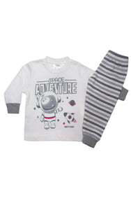 Πιτζάμα Χειμερινή Αγόρι "Space Adventure" Pretty Baby  | evaunderwear